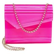 Pre-owned Fabric handbags Jimmy Choo Pre-owned , Pink , Dames