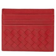 Pre-owned Fabric wallets Bottega Veneta Vintage , Red , Dames