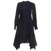 Pre-owned Silk dresses Chloé Pre-owned , Blue , Dames