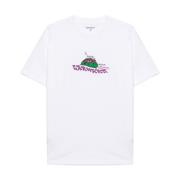 Stijlvolle Clam T-shirt Carhartt Wip , White , Heren
