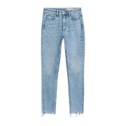 Hoge Taille Skinny Denim Jeans Rag & Bone , Blue , Dames