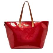 Pre-owned Leather louis-vuitton-bags Louis Vuitton Vintage , Red , Dam...