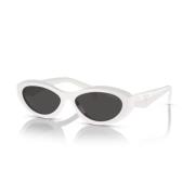 Stijlvolle Zs-17K08Z Zonnebril Prada , White , Dames