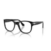 Stijlvolle Acetaat Zonnebril Persol , Black , Unisex