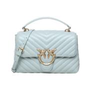 Gewatteerde Lady Love Tas Puff Pinko , Blue , Dames