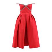 Midi Dresses Self Portrait , Red , Dames