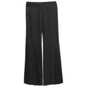 Pre-owned Fabric bottoms Balmain Pre-owned , Black , Dames