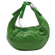 Pre-owned Leather handbags Chloé Pre-owned , Green , Dames