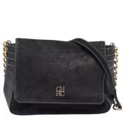 Pre-owned Leather shoulder-bags Carolina Herrera Pre-owned , Black , D...