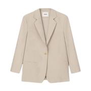 Klassieke Blazer Aeron , Beige , Dames