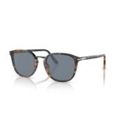 Stijlvolle Zonnebril met Uniek Ontwerp Persol , Brown , Unisex