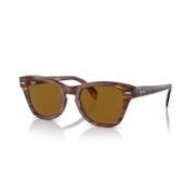 Klassieke Zonnebril in Bruin Verloop Ray-Ban , Brown , Dames