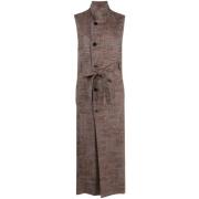 Geruite Waistcoat Jurk Henrik Vibskov , Multicolor , Dames