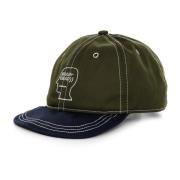 Wire Brim 6-Panel Cap Brain Dead , Green , Heren