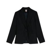 Garance navy blue jacket Ines De La Fressange Paris , Blue , Dames