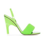 Sandals REM 136 The Attico , Green , Dames