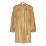 Elegante Jurken voor Vrouwen Isabel Marant Étoile , Beige , Dames