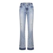 Blauwe Jeans voor Mannen 7 For All Mankind , Blue , Dames
