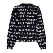 Zwarte Sweaters voor Mannen Balenciaga , Black , Heren