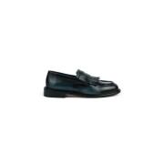 Leren Loafer Schoen Sturlini , Blue , Heren