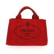 Pre-owned Fabric prada-bags Prada Vintage , Red , Dames