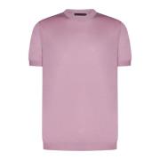 Stijlvolle Sweaters Collectie Low Brand , Pink , Heren