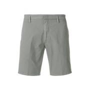 Slim Fit Bermuda Shorts - Grijs Dondup , Gray , Heren