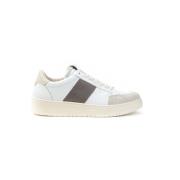 Heren Veters Suede Leren Sneakers Saint Sneakers , White , Heren