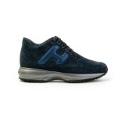 Blauwe Interactive Sneakers voor Dames Hogan , Blue , Dames