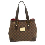 Pre-owned Canvas louis-vuitton-bags Louis Vuitton Vintage , Brown , Da...