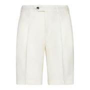 Crème Shorts voor Stijlvolle Outfits PT Torino , Beige , Heren