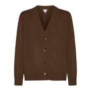 Klassieke Cashmere Sweaters Bottega Veneta , Brown , Heren