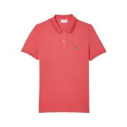 Koraalrode Polo Shirt Lacoste , Red , Heren