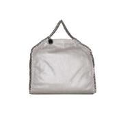 Grijze Falabella Foldover Tote Tas Stella McCartney , Gray , Dames