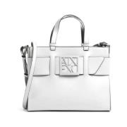 Witte Handtas voor Vrouwen Armani Exchange , White , Dames