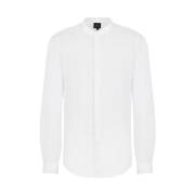 Wit Overhemd Elegant Modern Must-Have Armani Exchange , White , Heren
