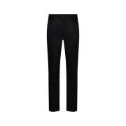 Zwarte Stijlvolle Broek Armani Exchange , Black , Heren