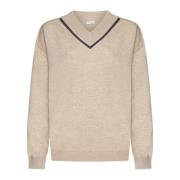 Luxe Truien Collectie Brunello Cucinelli , Brown , Dames