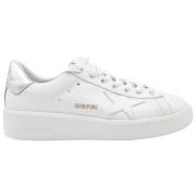 Pure Star White Silver Sneakers Golden Goose , White , Dames