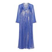 Elegante Jurken Collectie Forte Forte , Blue , Dames