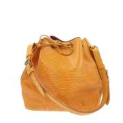 Pre-owned Leather louis-vuitton-bags Louis Vuitton Vintage , Yellow , ...