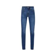 Blauwe Denim Jeans Liu Jo , Blue , Dames