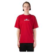 Rood Grafisch T-shirt Undercover , Red , Heren