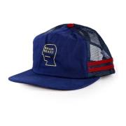 Mesh Trucker Cap High Profile Structured Brain Dead , Blue , Heren