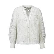 Viola Anglaise Witte Blouse Co'Couture , White , Dames