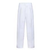 Witte Broek Jacquemus , White , Dames