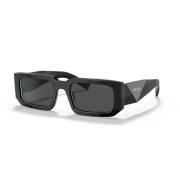 Rechthoekige zonnebril met UV-bescherming Prada , Black , Unisex