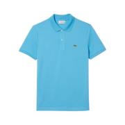 Gestreepte Polo Lichtblauw Lacoste , Blue , Heren