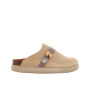 Stijlvolle IVY Sabot Scholl , Brown , Dames