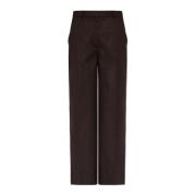 Wijde broek Stella McCartney , Brown , Dames